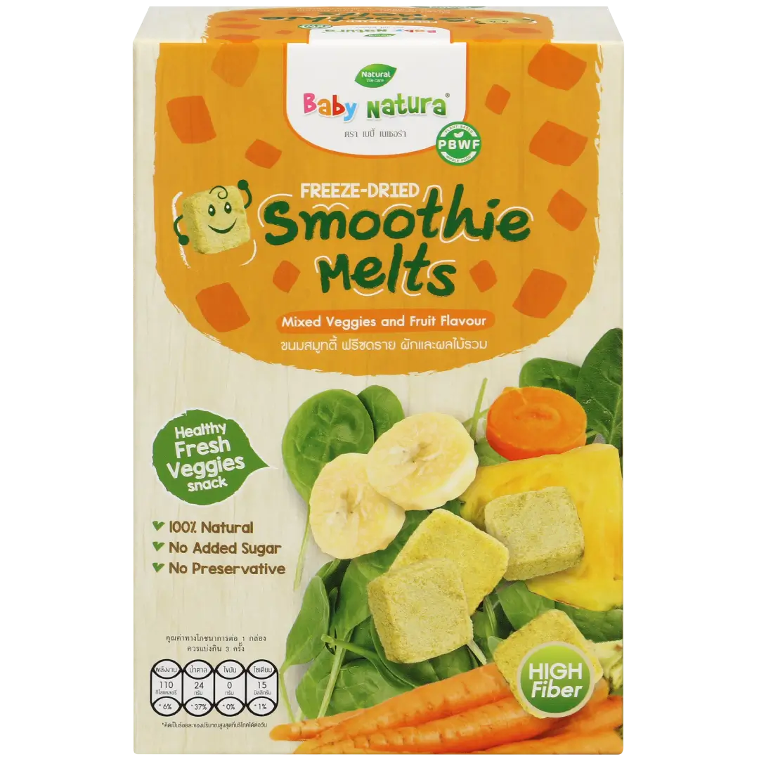 Freeze-Dried Smoothie Mixed Veggie and Fruit